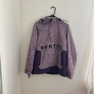 Burton woman’s ski anorak jacket.